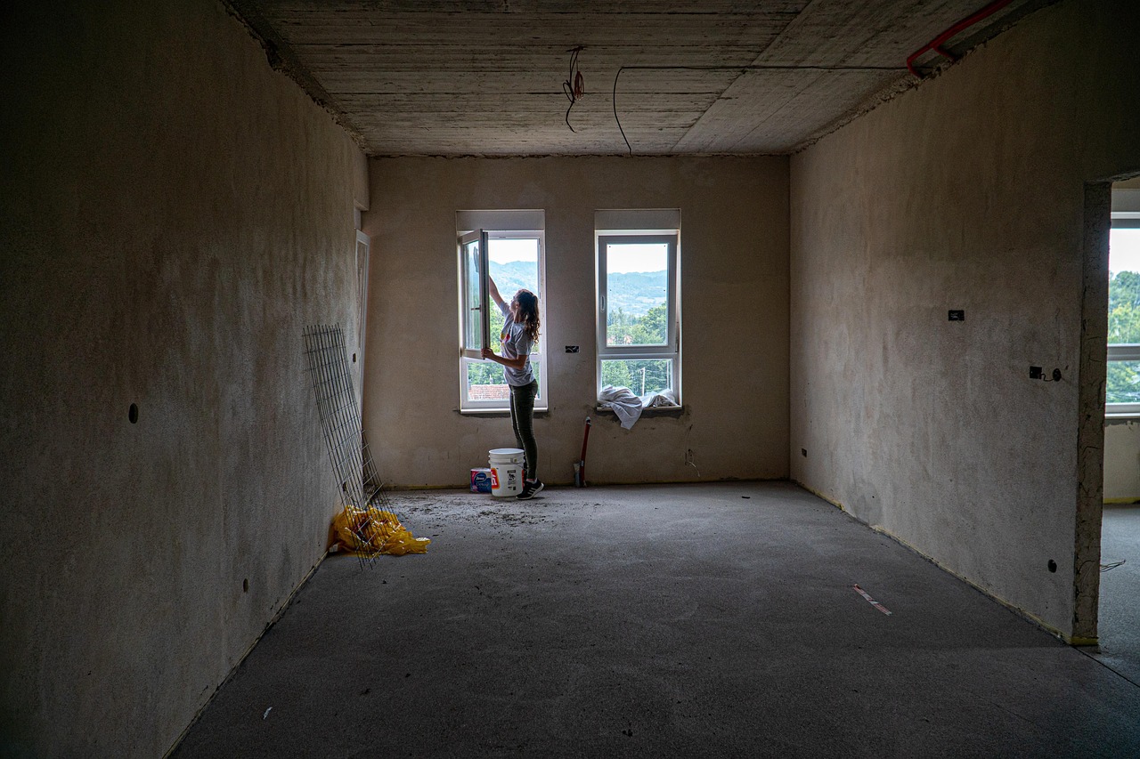 room, dark, window, floor, old, light, architecture, dirty, vintage, wall, mood, cleaning, brown window, brown room, brown dark, brown clean